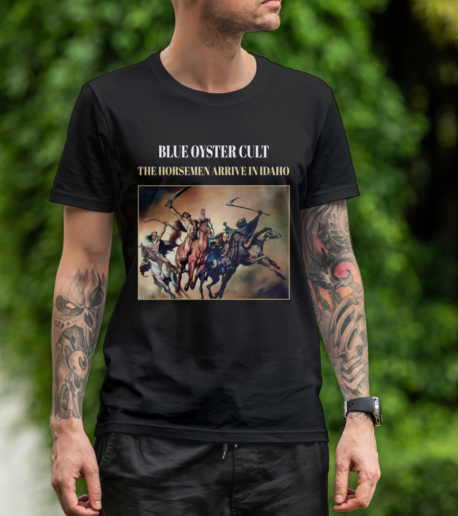 Blue Oyster Cult The Horsemen Arrive In Idaho T-Shirt