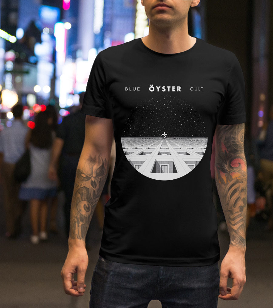 Blue Öyster Cult Geometric Space T-Shirt
