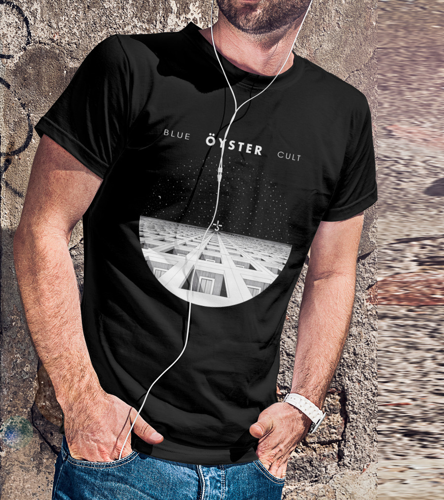 Blue Öyster Cult Geometric Space T-Shirt