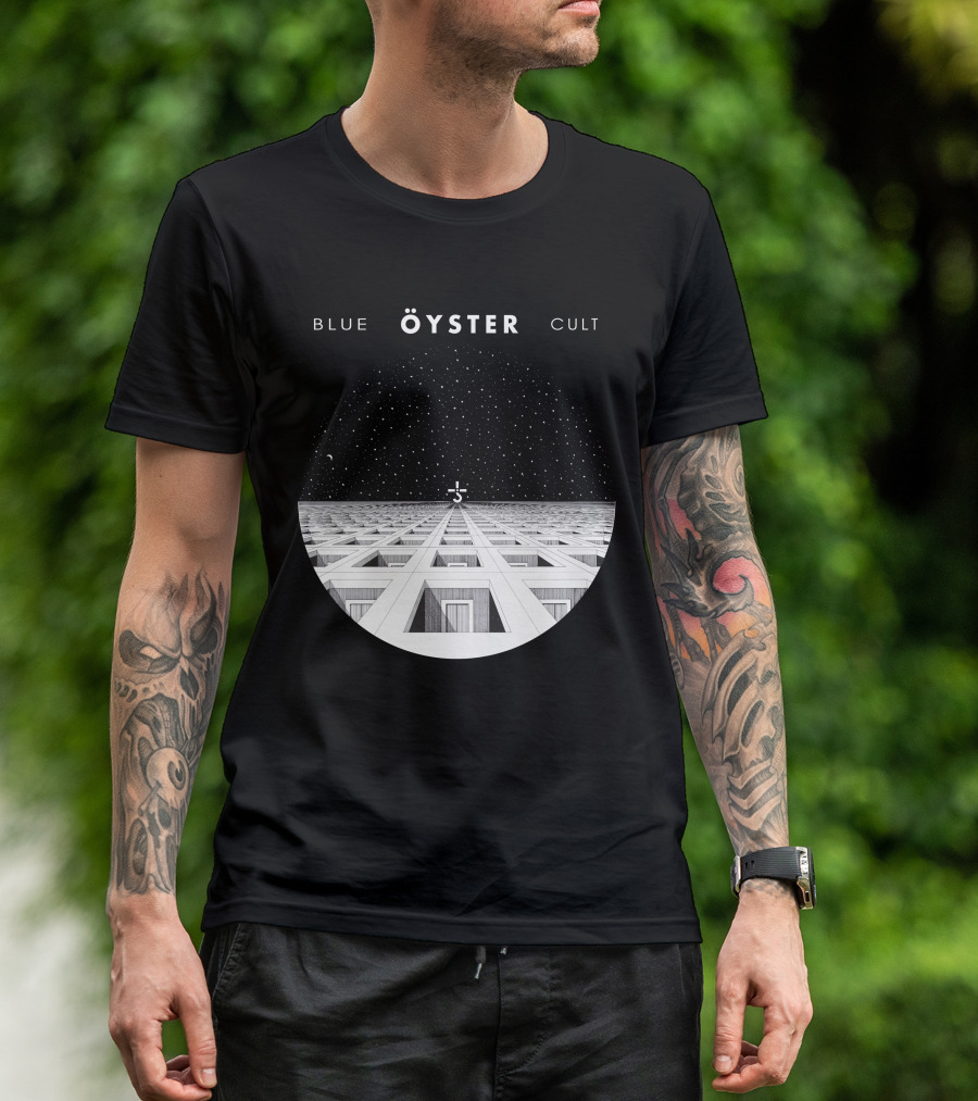 Blue Öyster Cult Geometric Space T-Shirt