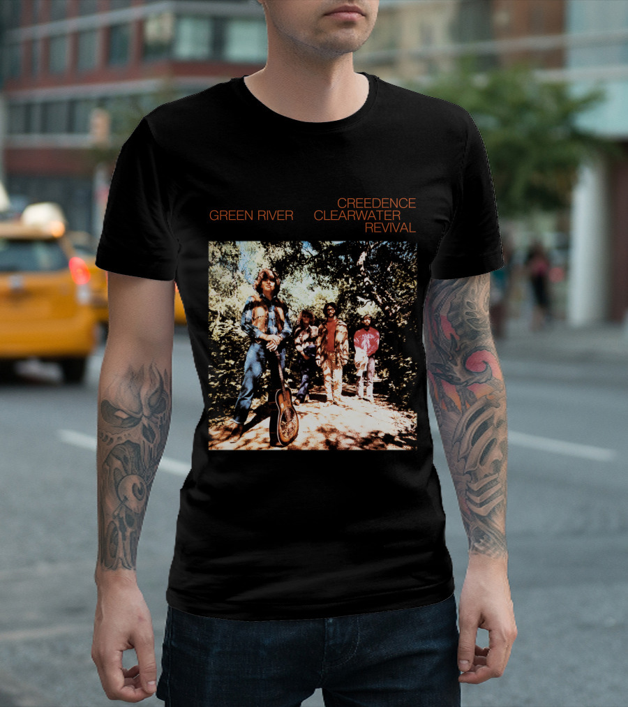Green River Creedence Clearwater Revival Album Cover Photo T-Shirt