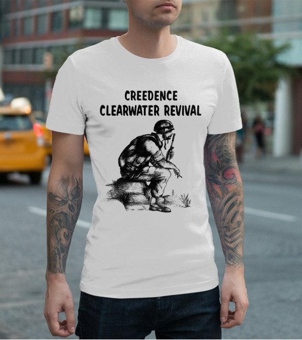 Creedence Clearwater Revival Soldier Art T-Shirt