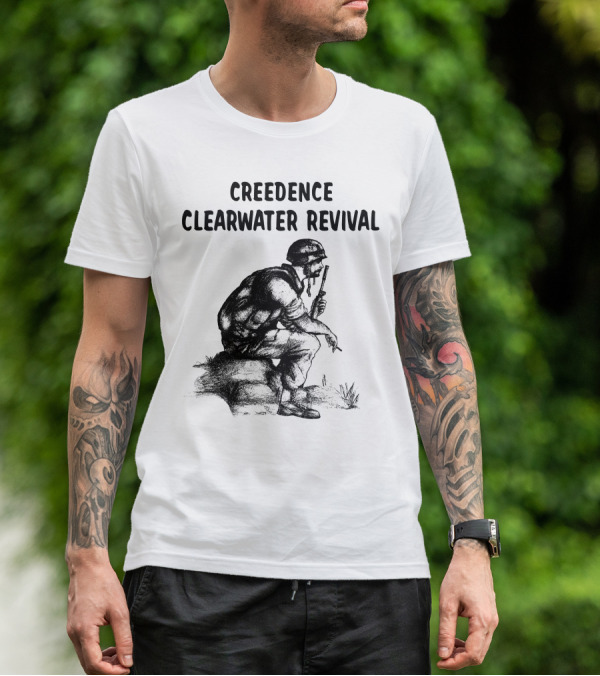 Creedence Clearwater Revival Soldier Art T-Shirt