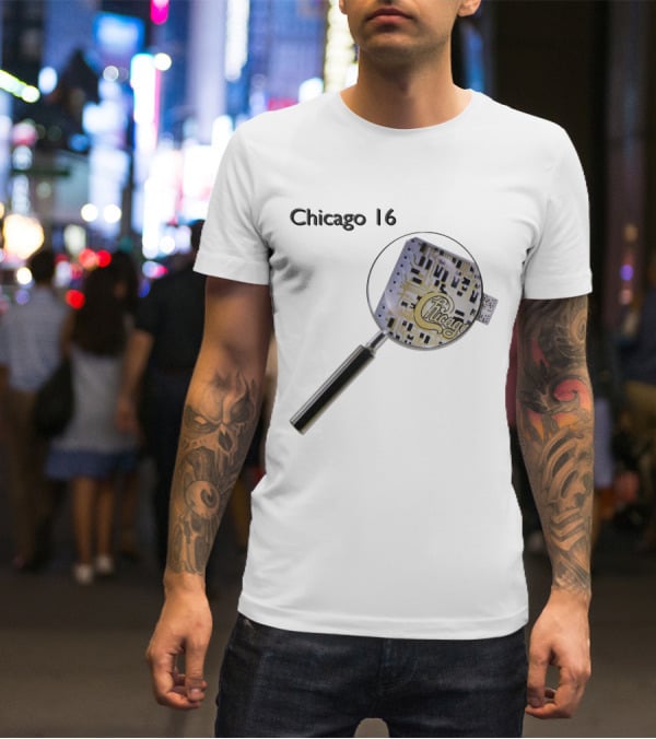 Chicago 16 Magnifying Circuitry T-Shirt