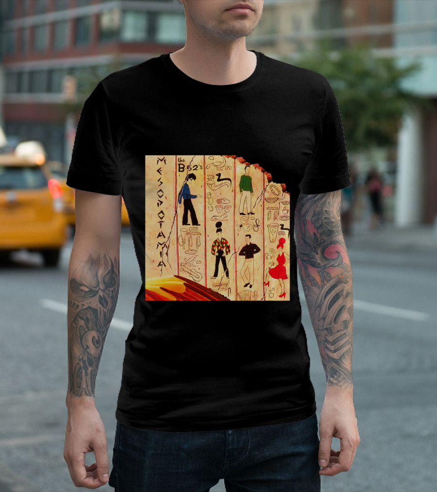 The B-52'S Mesopotamia Vintage Band Art T-Shirt