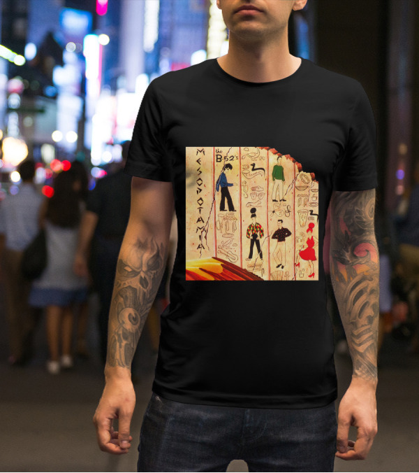 The B-52'S Mesopotamia Vintage Band Art T-Shirt
