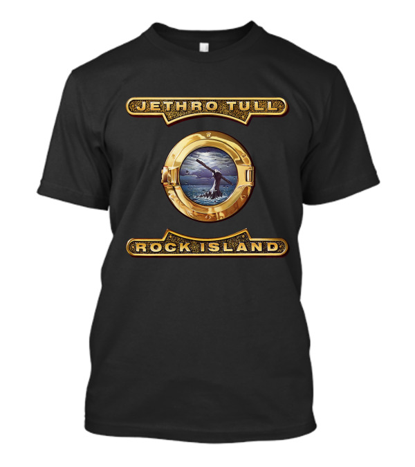 Jethro Tull Rock Island Whale Ocean Porthole T-Shirt