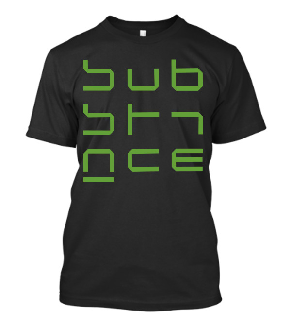 Jdvs (19) Substance Green Geometric T-Shirt