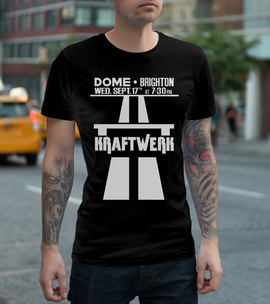 Kraftwerk Brighton Dome September 17Th 7:30 Pm T-Shirt