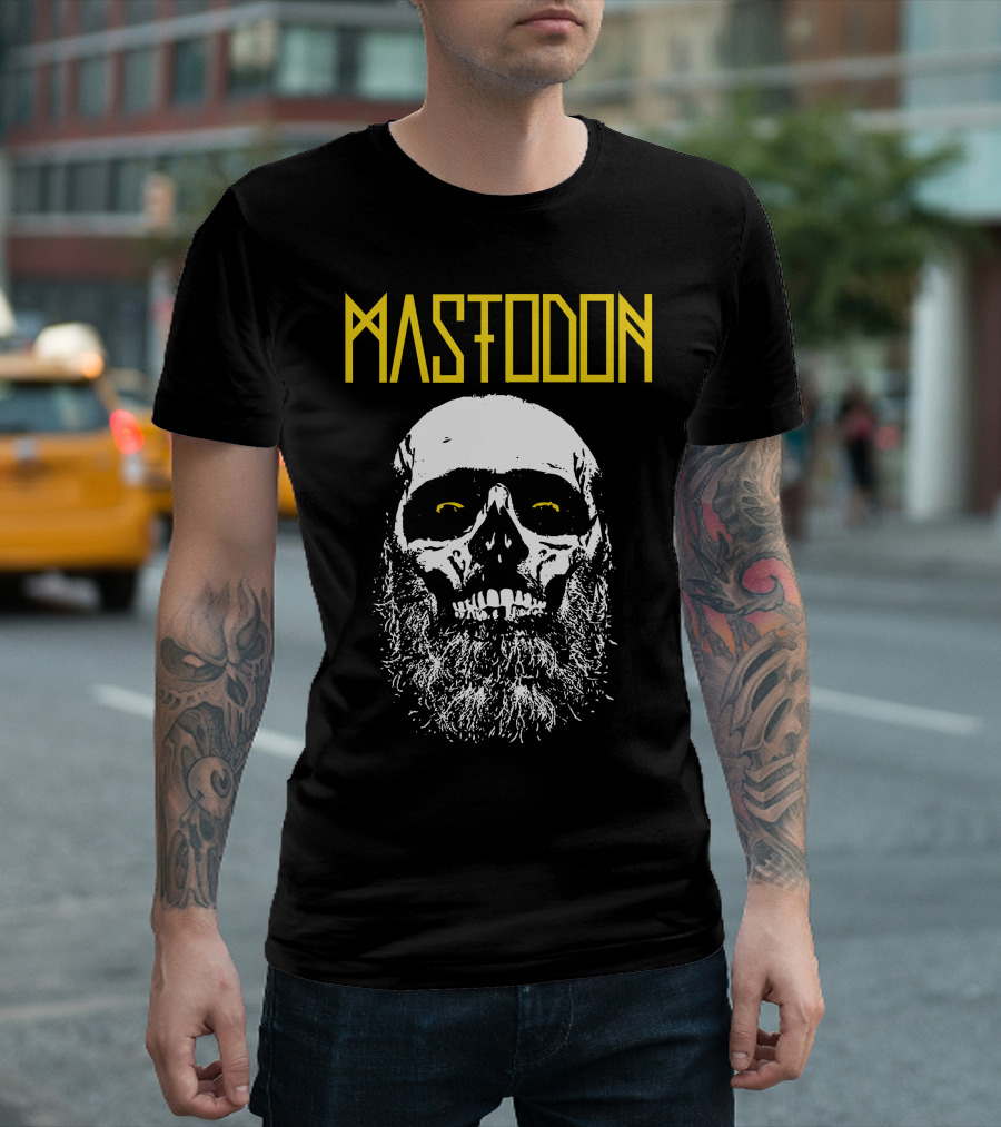 Mastodon Skull Artwork T-Shirt