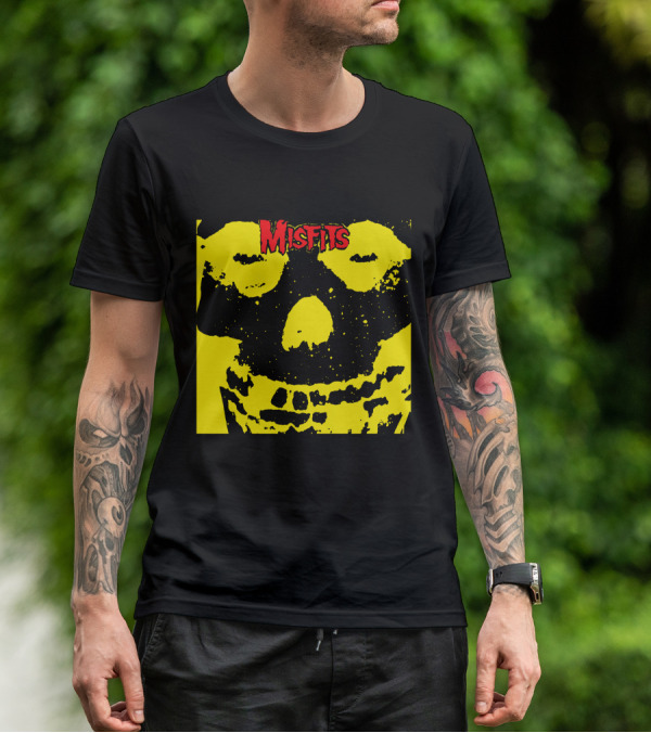 Misfits Yellow Skull T-Shirt