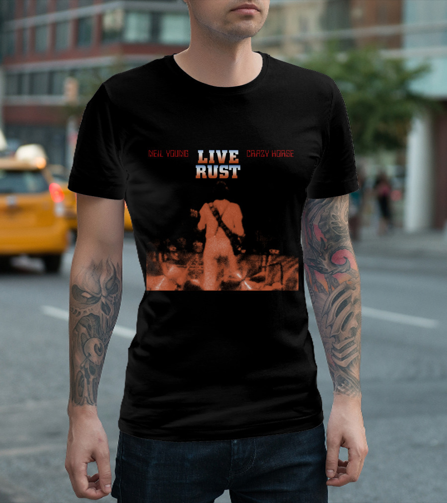 Neil Young Crazy Horse Live Rust T-Shirt
