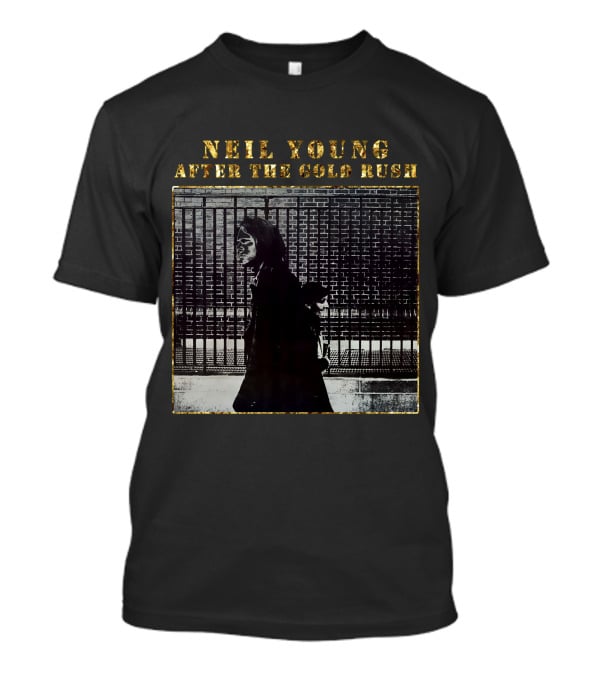 Neil Young After The Gold Rush Album Cover Artwork T-Shirt