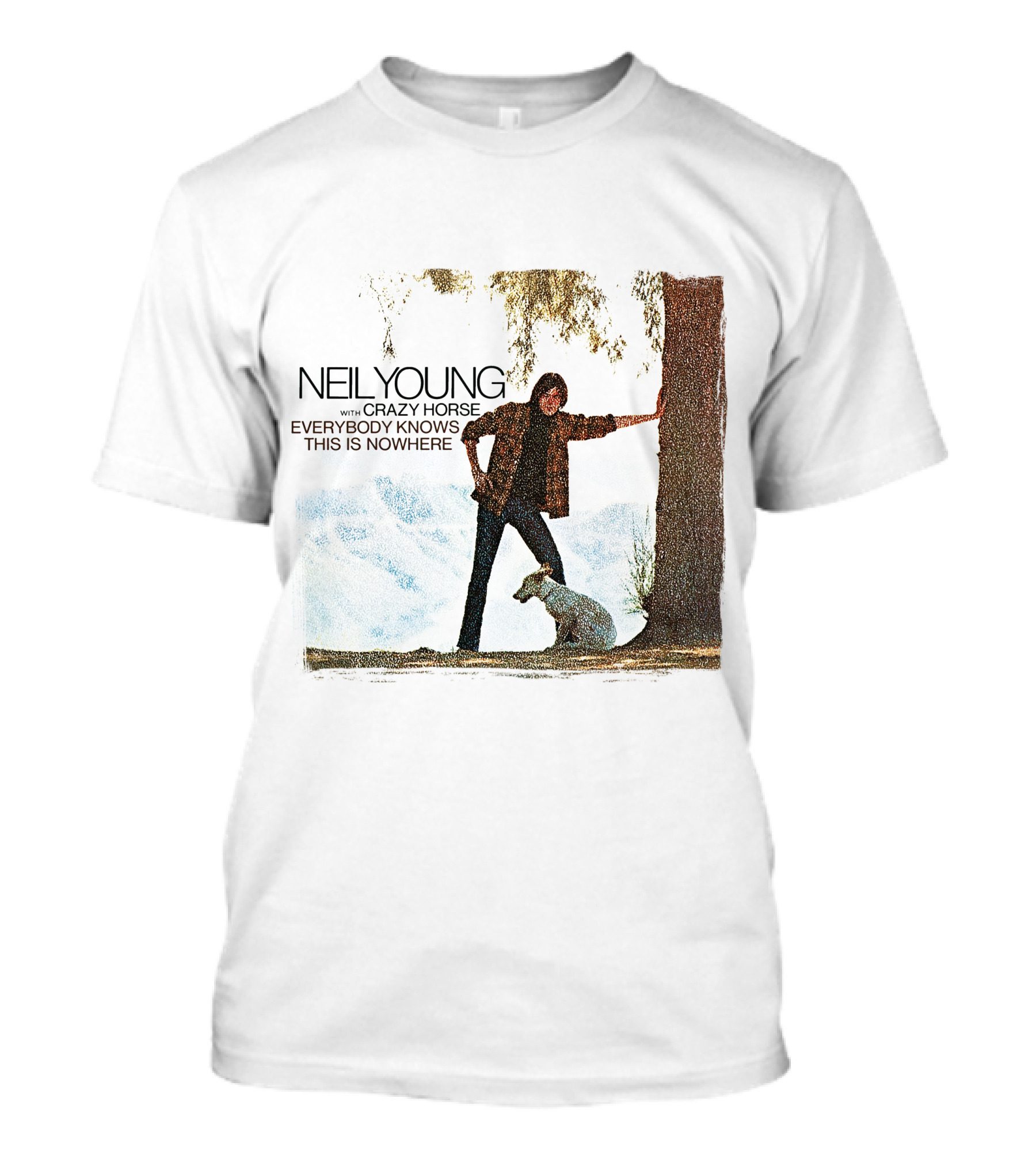 Neil Young With Crazy Horse Everybody Knows This Is Nowhere T-Shirt