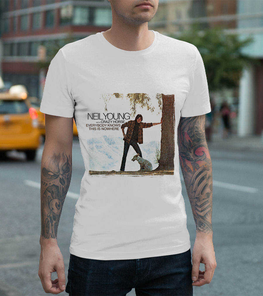 Neil Young With Crazy Horse Everybody Knows This Is Nowhere T-Shirt