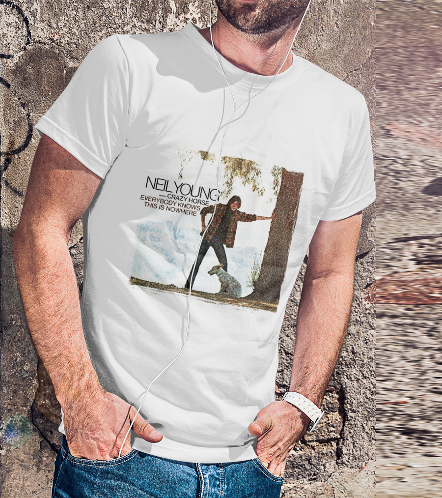 Neil Young With Crazy Horse Everybody Knows This Is Nowhere T-Shirt