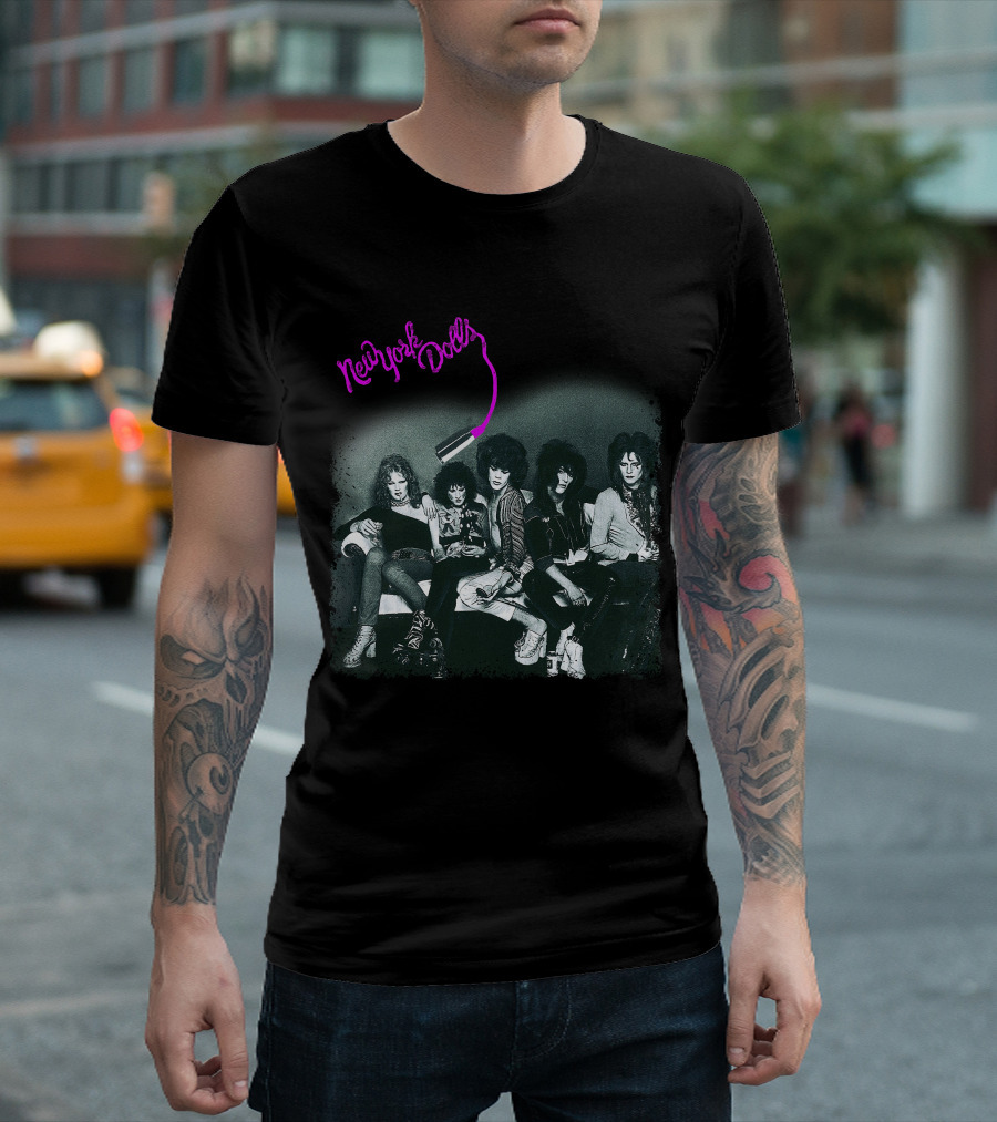 New York Dolls Band Vintage Photo T-Shirt