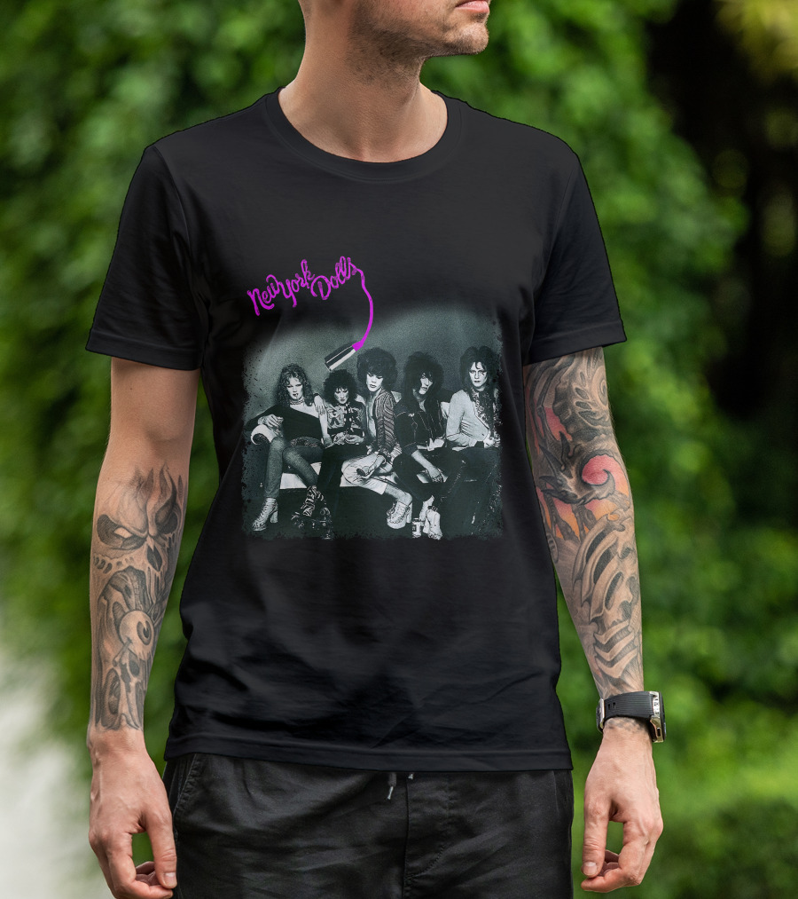 New York Dolls Band Vintage Photo T-Shirt