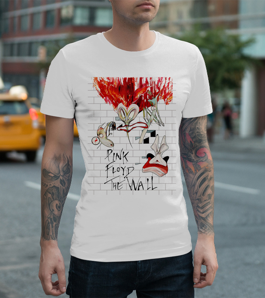 Pink Floyd The Wall Album Cover Art T-Shirt