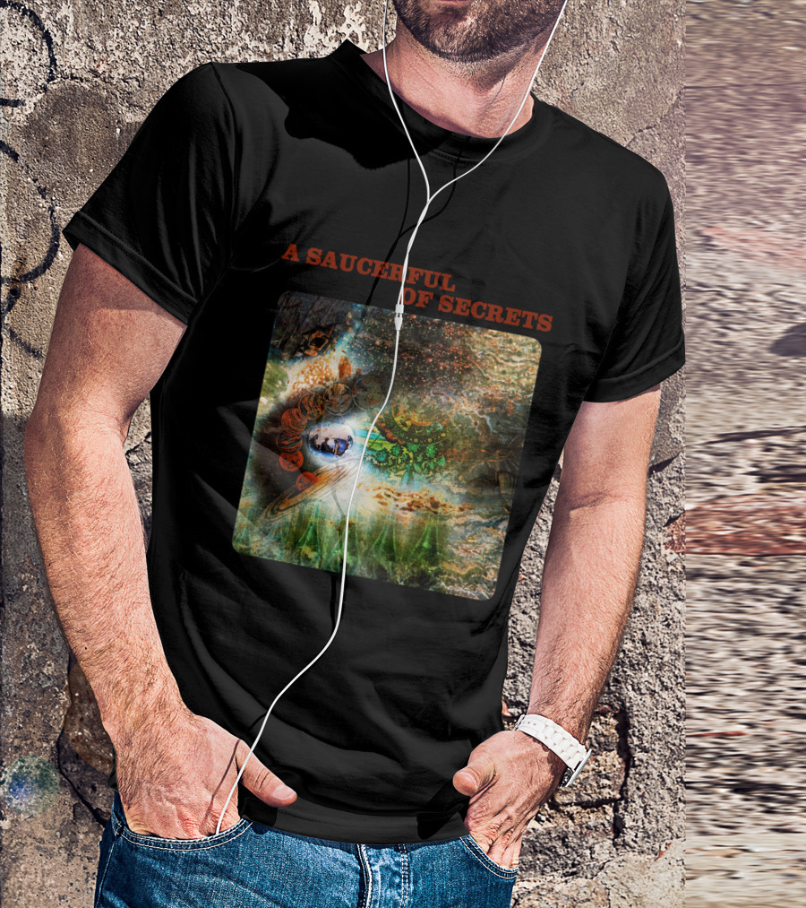 A Saucerful Of Secrets Psychedelic Cosmic T-Shirt