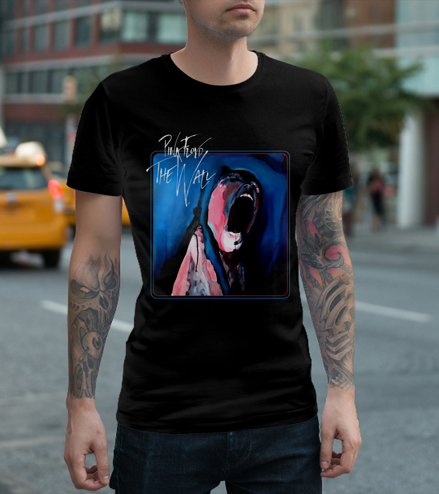 Pink Floyd The Wall Album Cover Art Scream T-Shirt