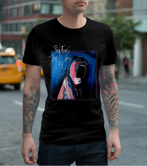 Pink Floyd The Wall Album Cover Art Scream T-Shirt