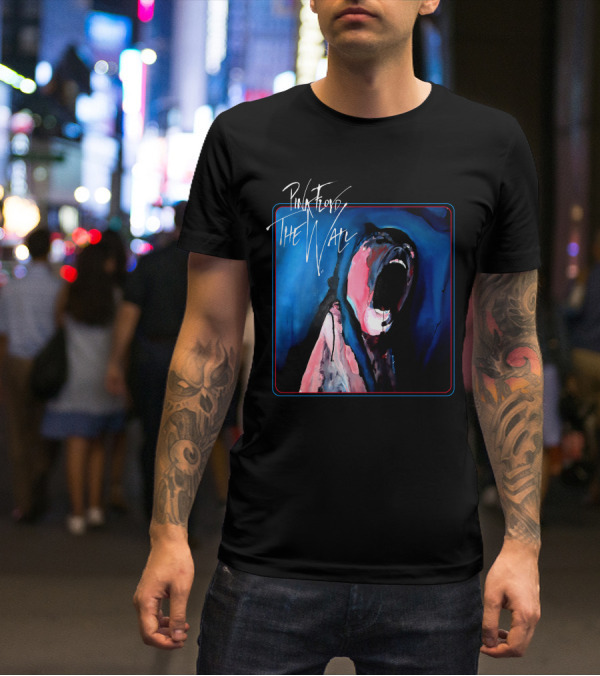 Pink Floyd The Wall Album Cover Art Scream T-Shirt