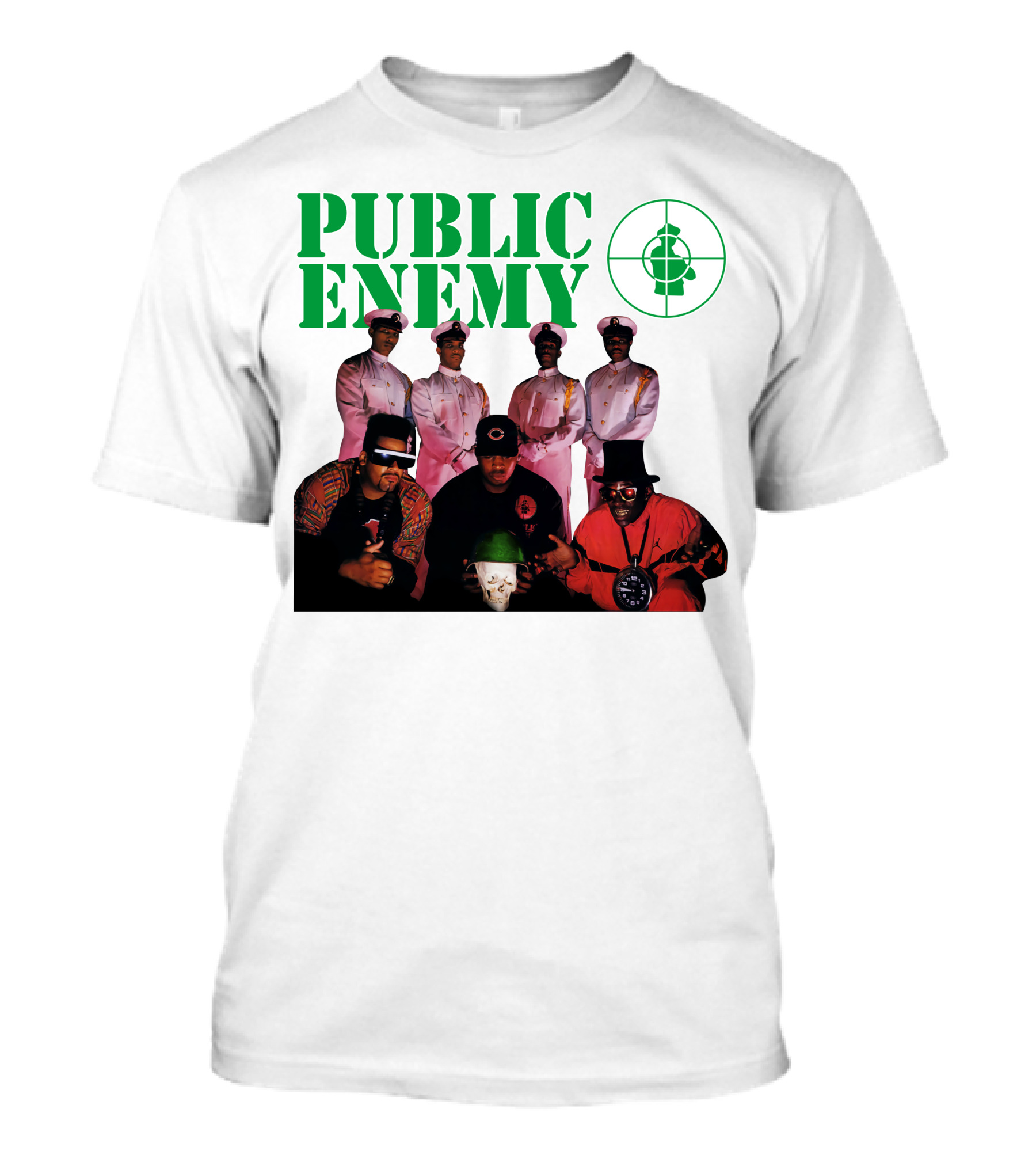 Public Enemy Famous Hip Hop Group Photo T-Shirt