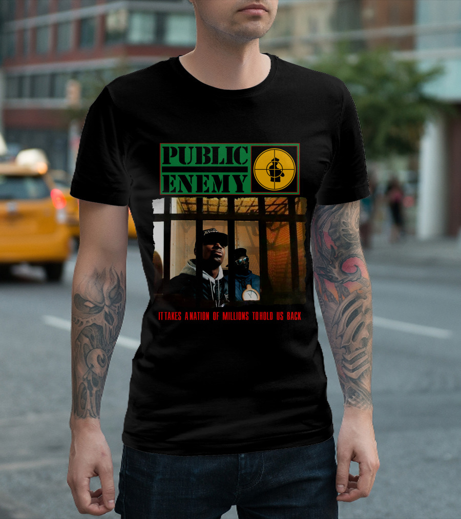 Public Enemy It Takes A Nation Of Millions To Hold Us Back T-Shirt