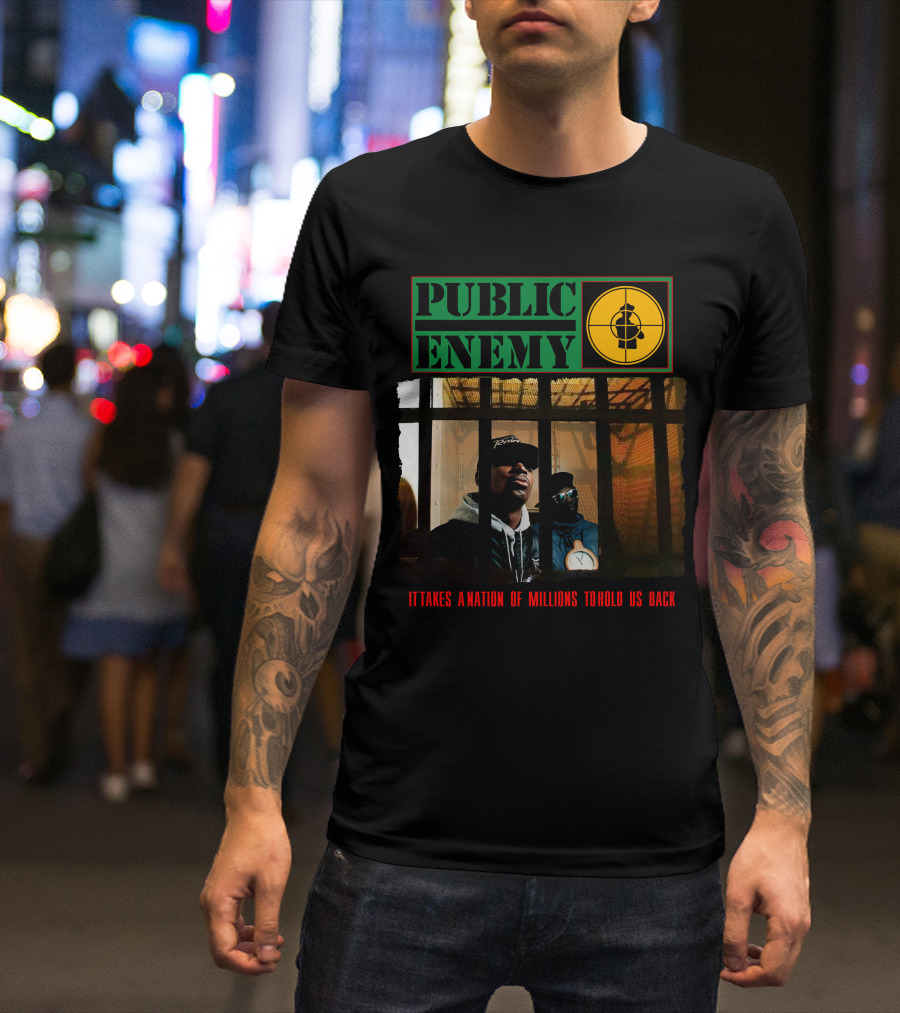 Public Enemy It Takes A Nation Of Millions To Hold Us Back T-Shirt