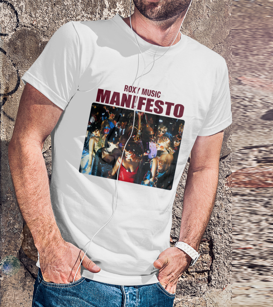 Roxy Music Manifesto Album Cover Artwork T-Shirt