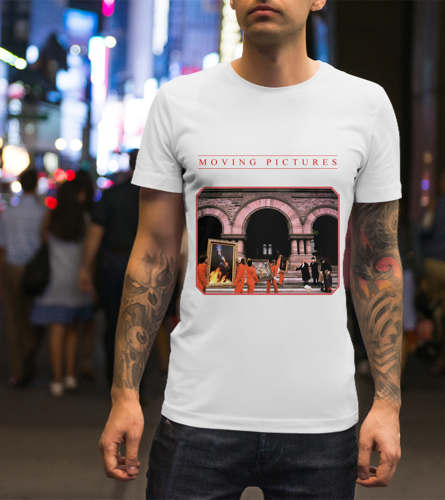 Moving Pictures Album Cover Artwork T-Shirt