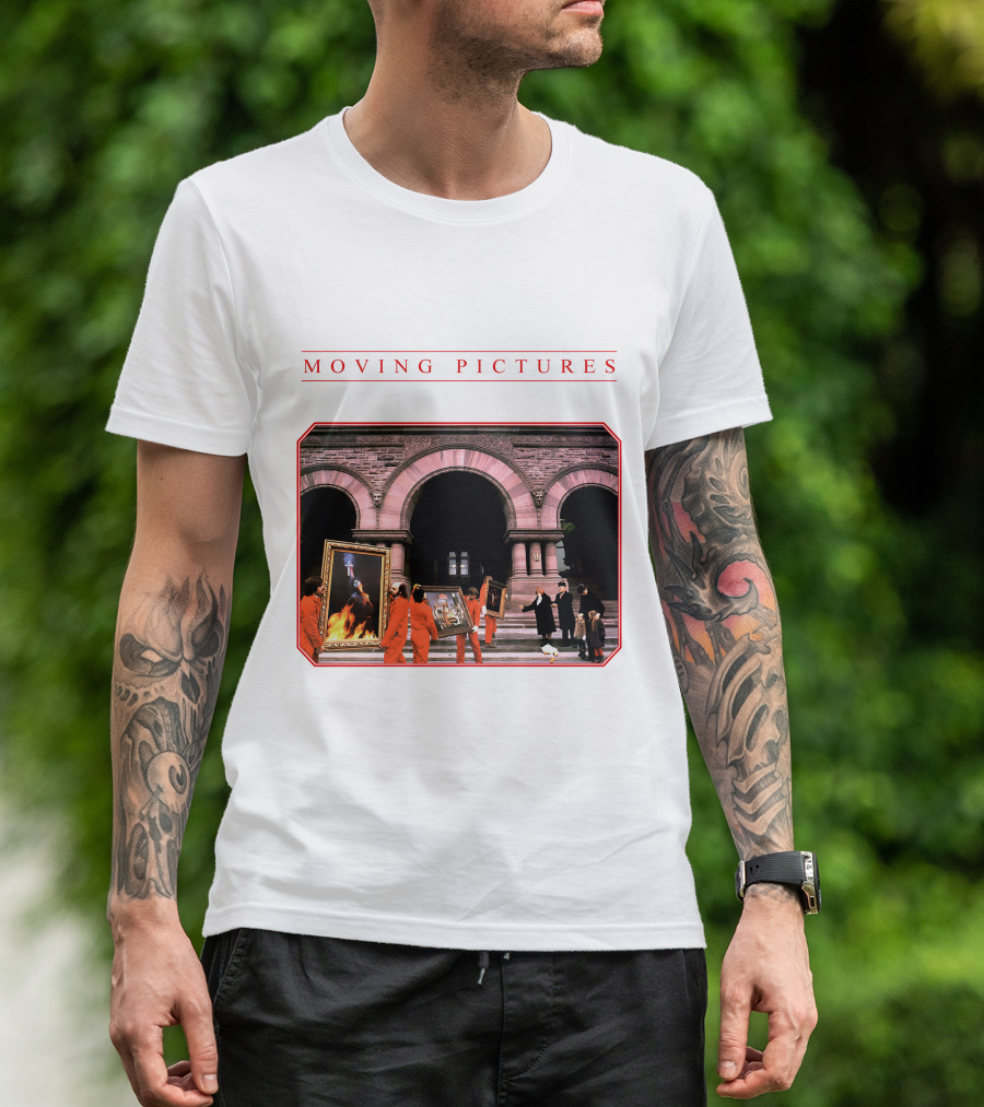 Moving Pictures Album Cover Artwork T-Shirt