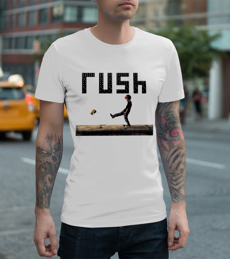 Rush Roll The Bones Skull Kick T-Shirt