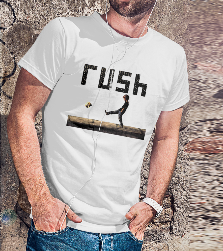 Rush Roll The Bones Skull Kick T-Shirt