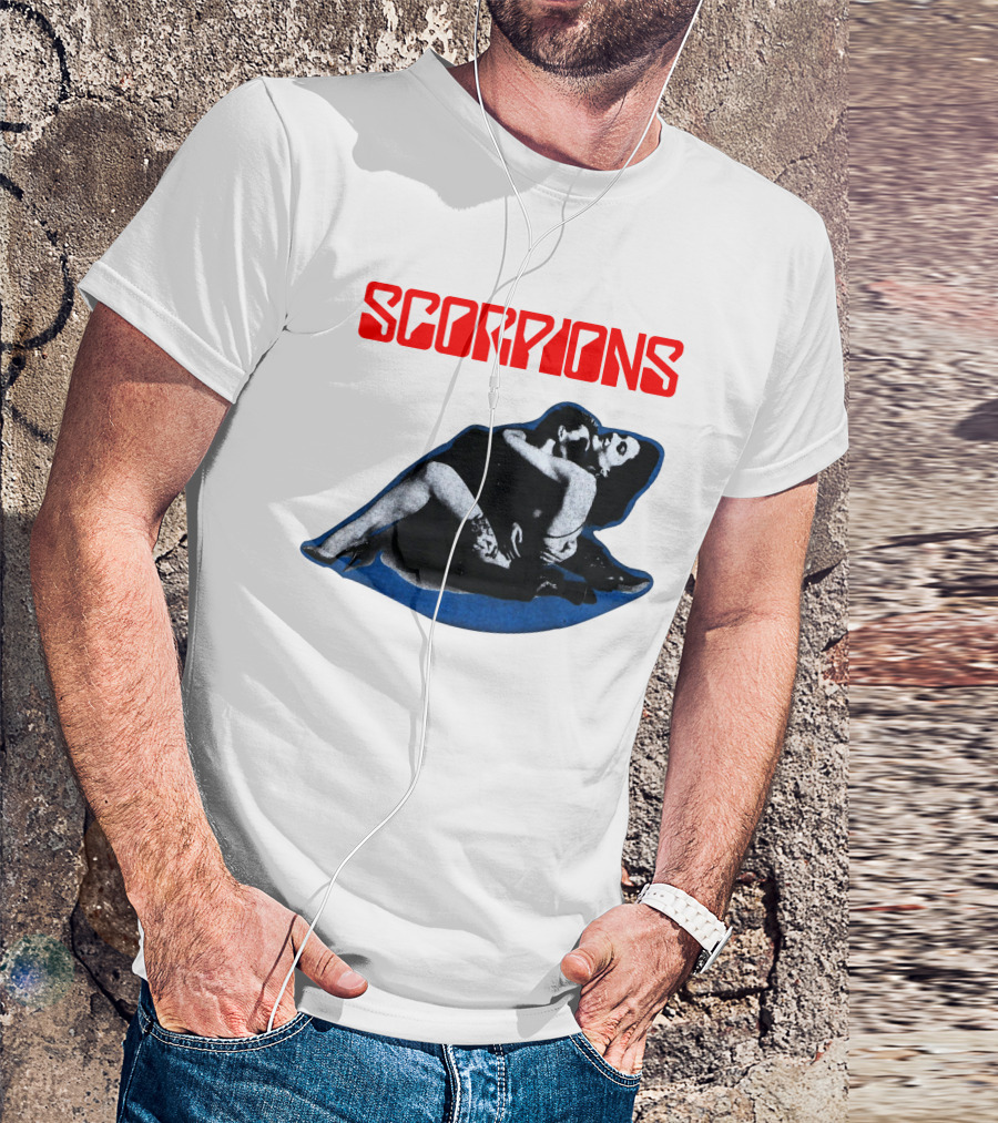 Scorpions Blackout Album Cover Art Retro T-Shirt