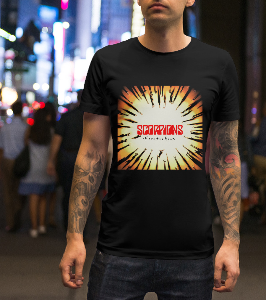Scorpions Face The Heat Album Cover T-Shirt