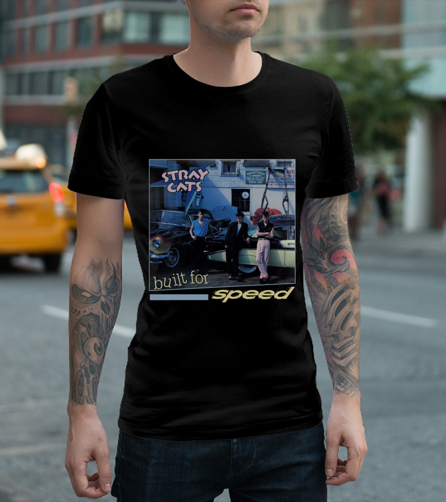 Stray Cats Built For Speed T-Shirt
