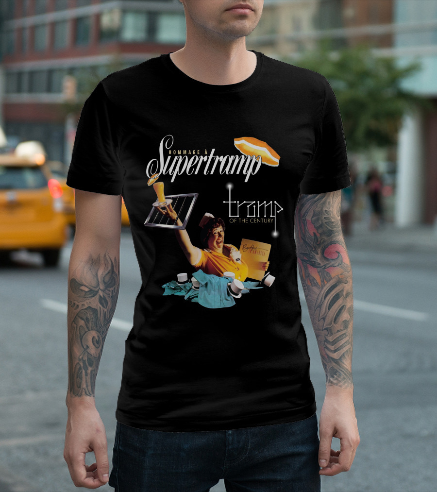Hommage À Supertramp - Breakfast In America Tramp Of The Century T-Shirt