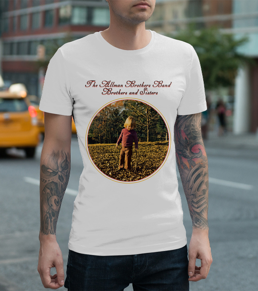 The Allman Brothers Band Brothers And Sisters 1973 Album Art T-Shirt