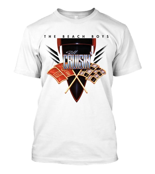 The Beach Boys Still Cruisin Racing Flags T-Shirt