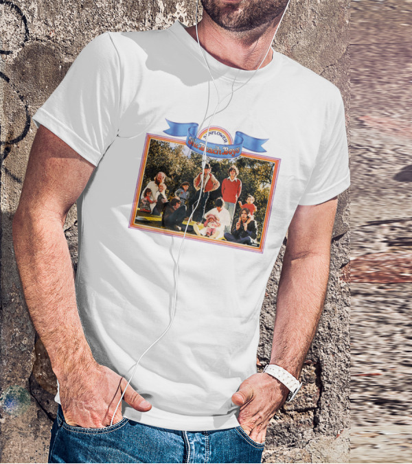 Sunflower The Beach Boys Vintage Album Cover T-Shirt