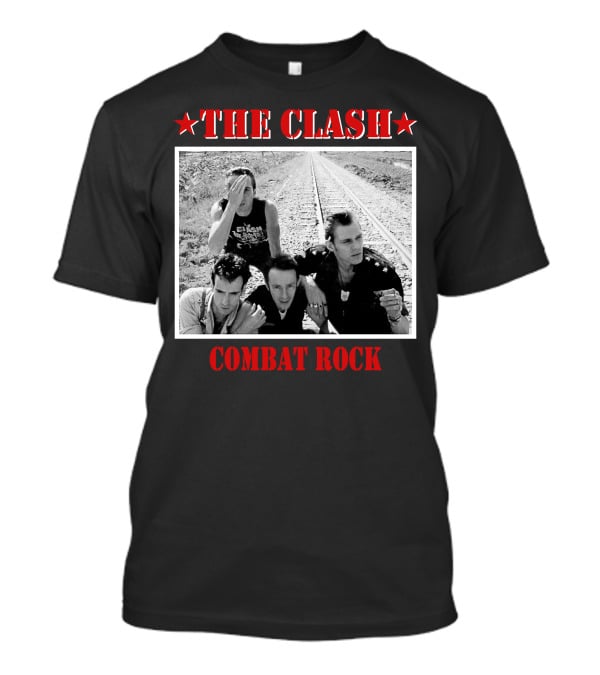 The Clash Combat Rock Album Cover Photo Stars T-Shirt