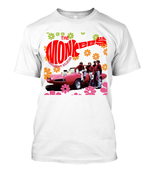 The Monkees Daydream Believer Floral Car T-Shirt