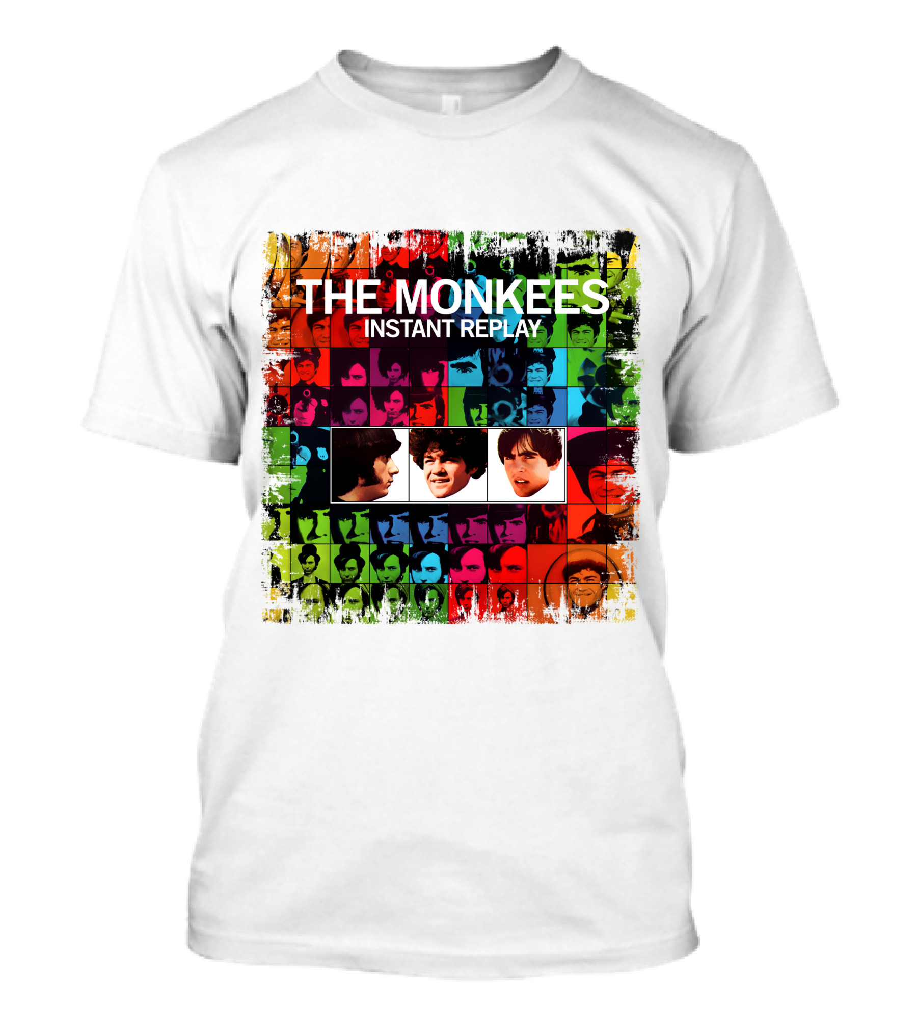 The Monkees Instant Replay Album Art Collage T-Shirt