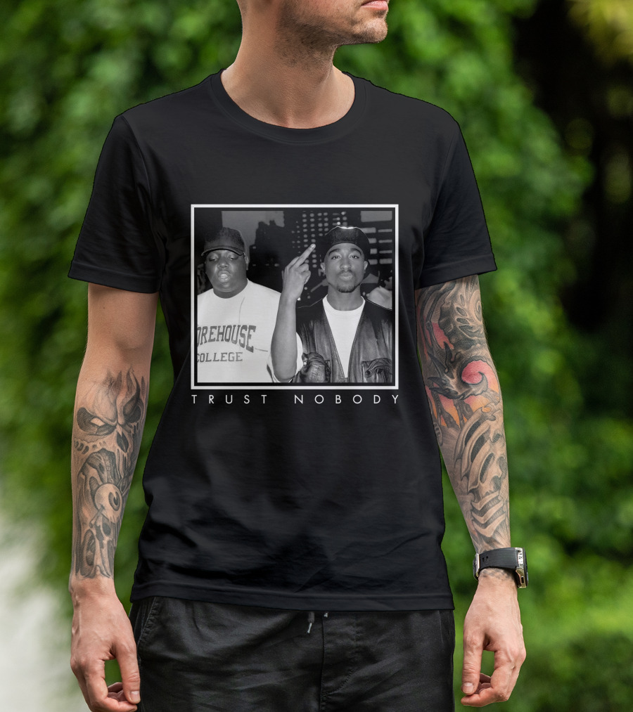 Ntb Trust Nobody Morehouse College Two Rappers T-Shirt