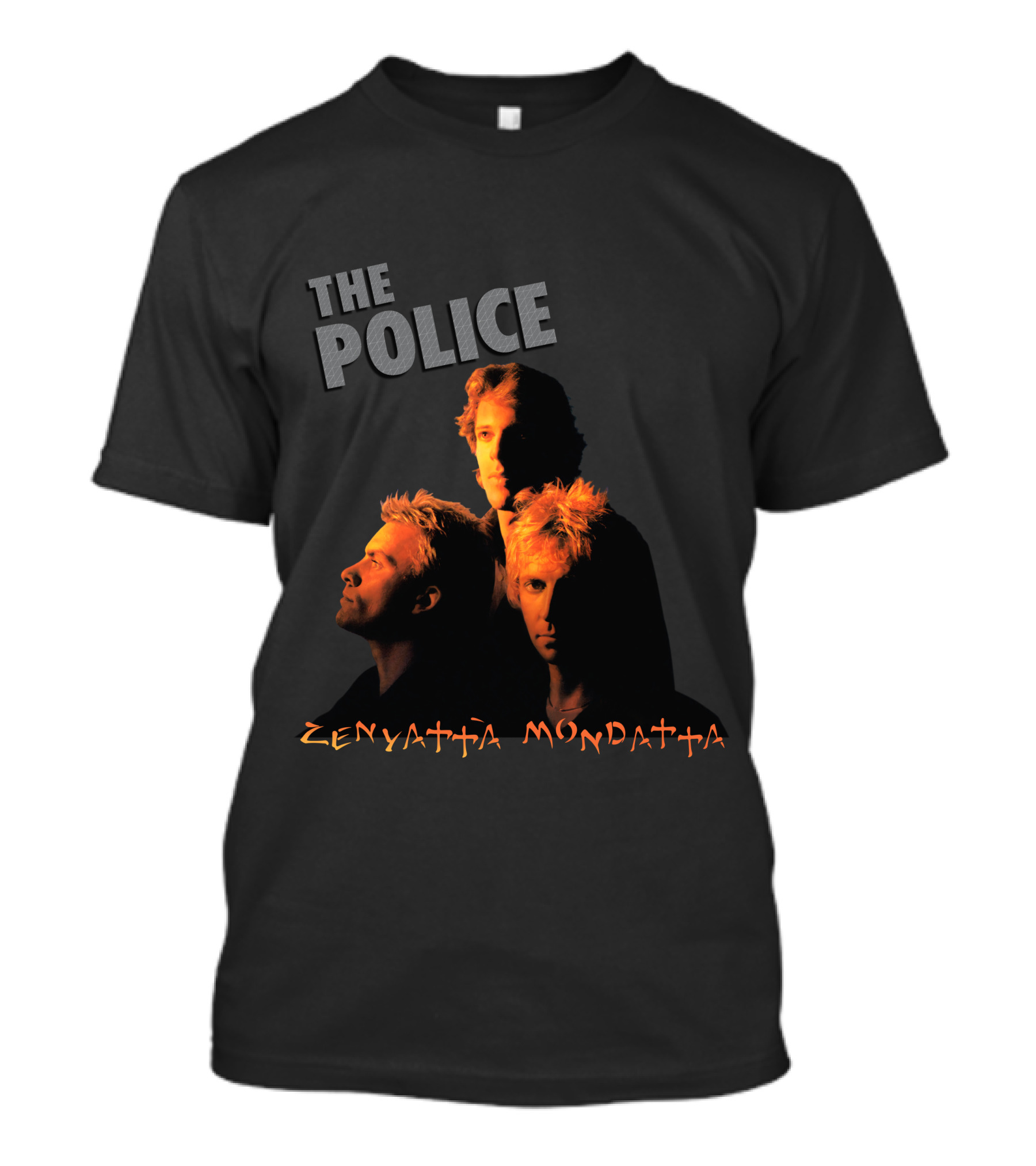 The Police Zenyatta Mondatta 1980 Album Cover Art T-Shirt