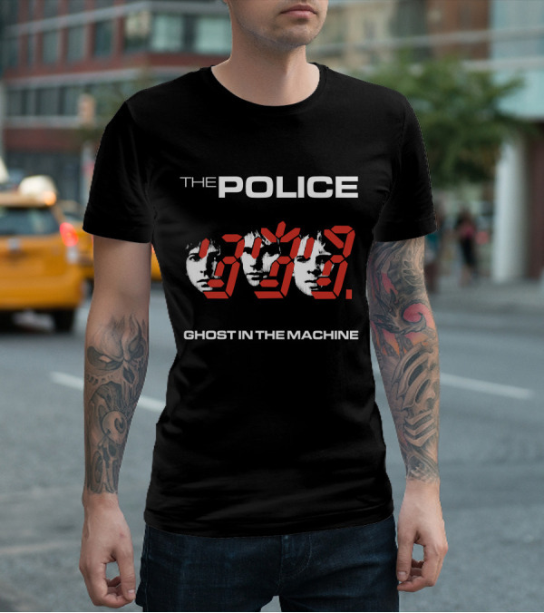 The Police Ghost In The Machine 1979 1980 1981 1982 1983 T-Shirt
