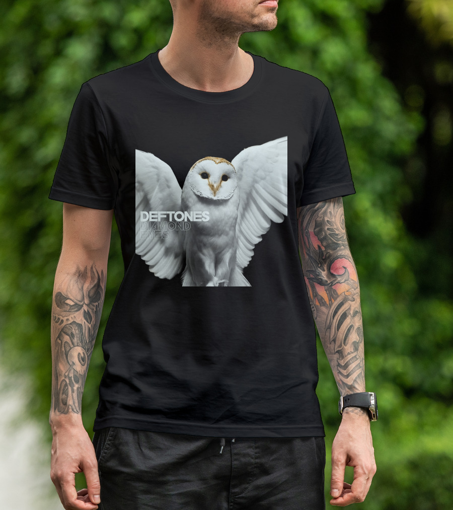 Deftones Diamond Eyes Owl Imagery Album Cover T-Shirt