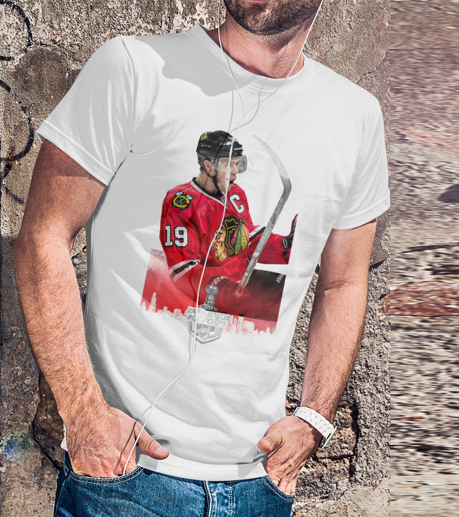 Chicago Blackhawks Nhl 2014 Stanley Cup Playoffs Captain T-Shirt